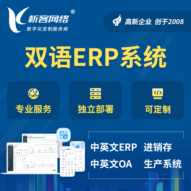 哈尔滨双语ERP系统